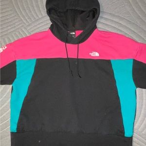 womens The North Face hoodies large, Oversized, Vintage Style Colors..